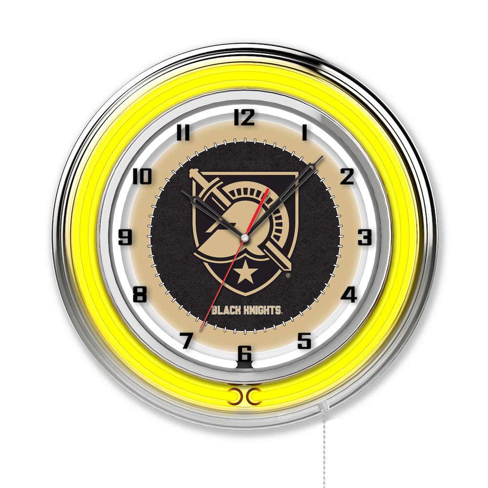 US Military Academy (ARMY) 19" Neon Clock