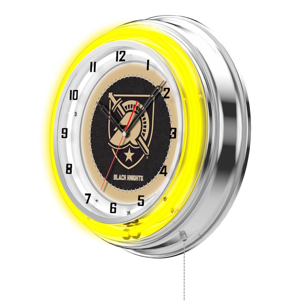 US Military Academy (ARMY) 19" Neon Clock