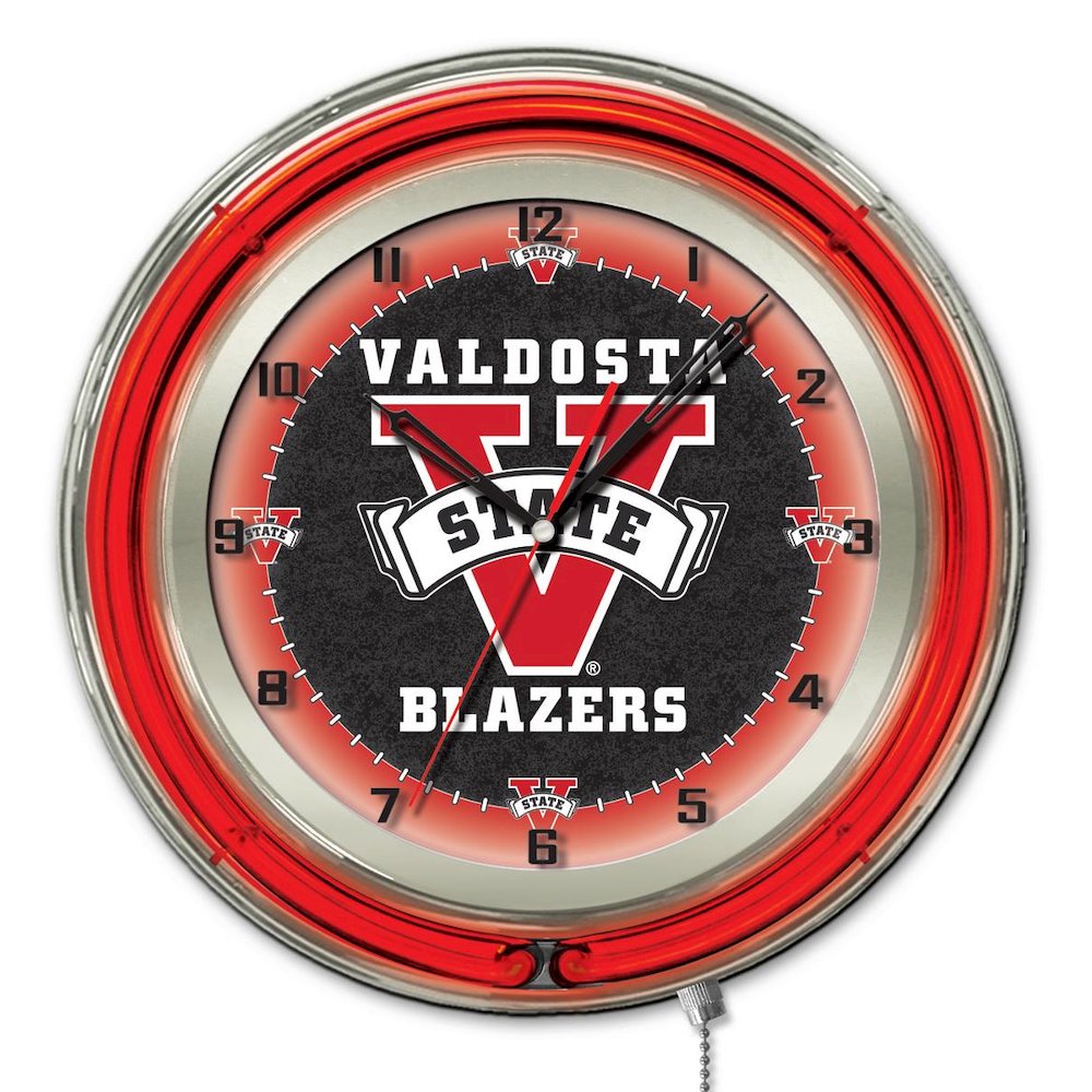 Valdosta State 19" Neon Clock