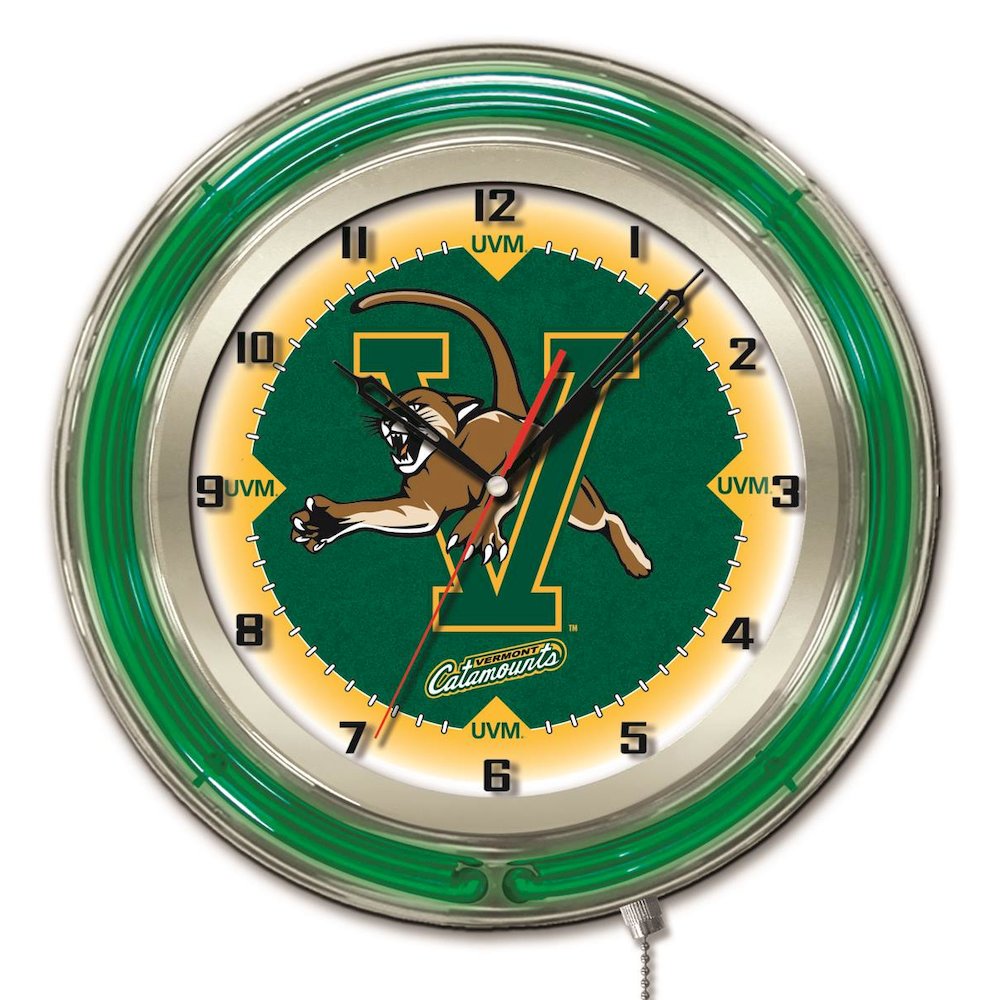 Vermont 19" Neon Clock