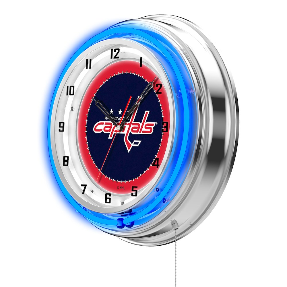Washington Capitals 19" Neon Clock