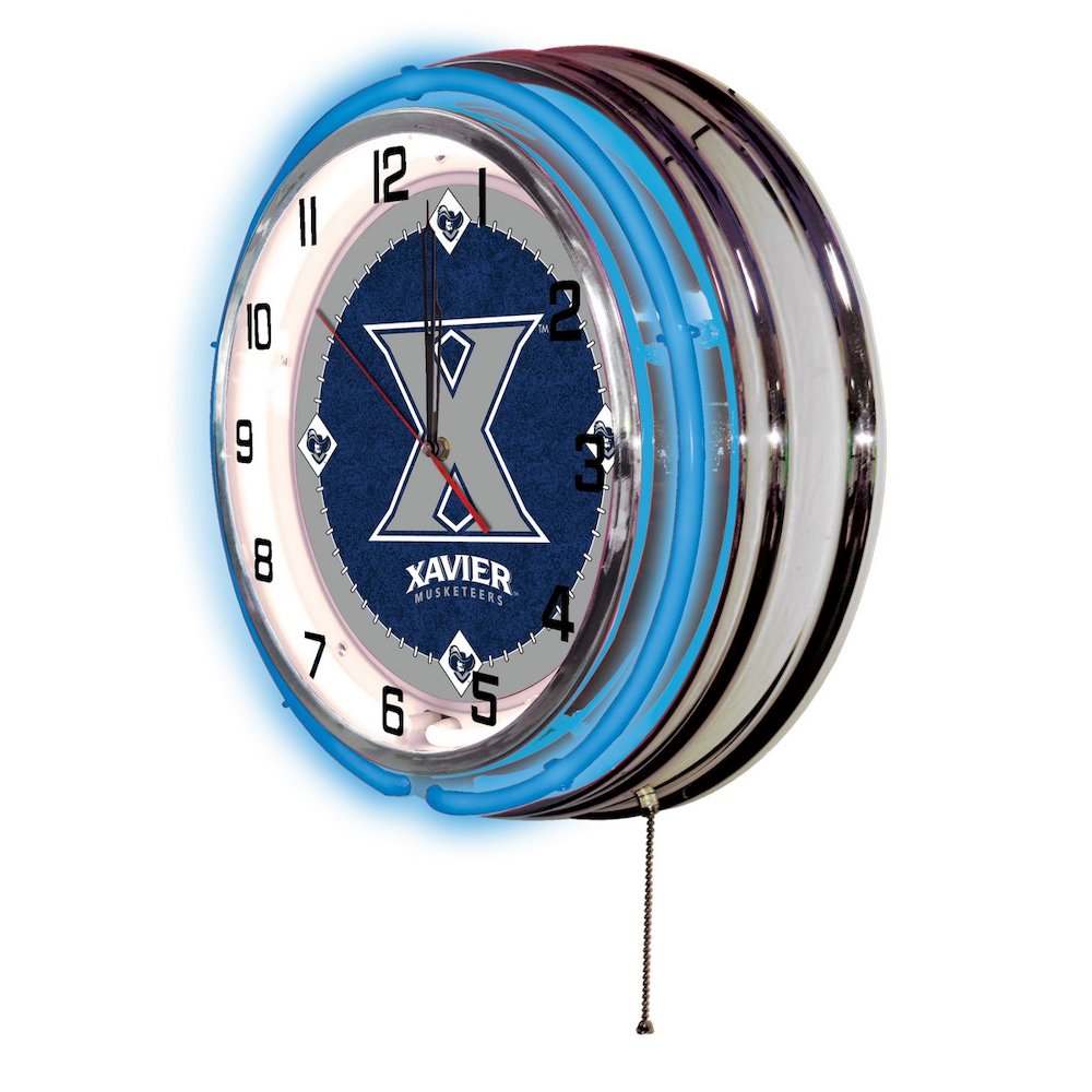 Xavier 19" Neon Clock