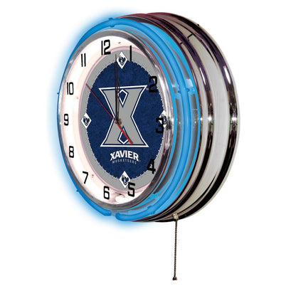 Xavier 19" Neon Clock