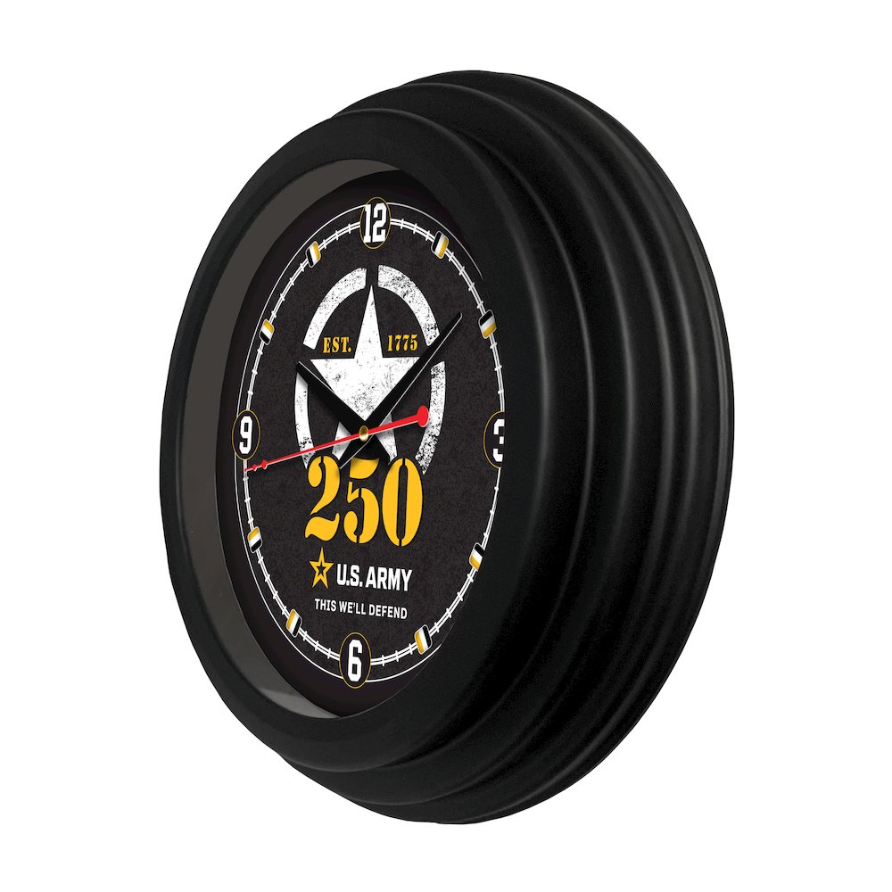 United States Army - 250 Years 15" Wall Clock