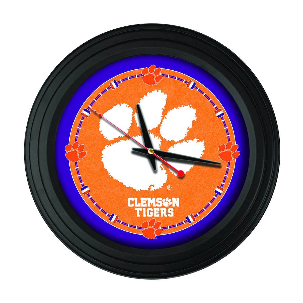 Clemson 15" Wall Clock