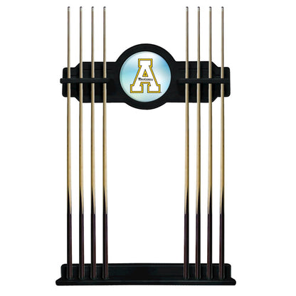 Appalachian State Cue Rack in Black Finish