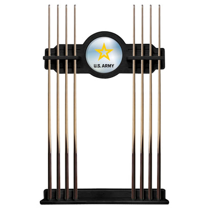 U.S. Army Cue Rack in Black Finish