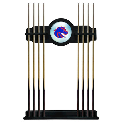 Boise State Cue Rack in Black Finish