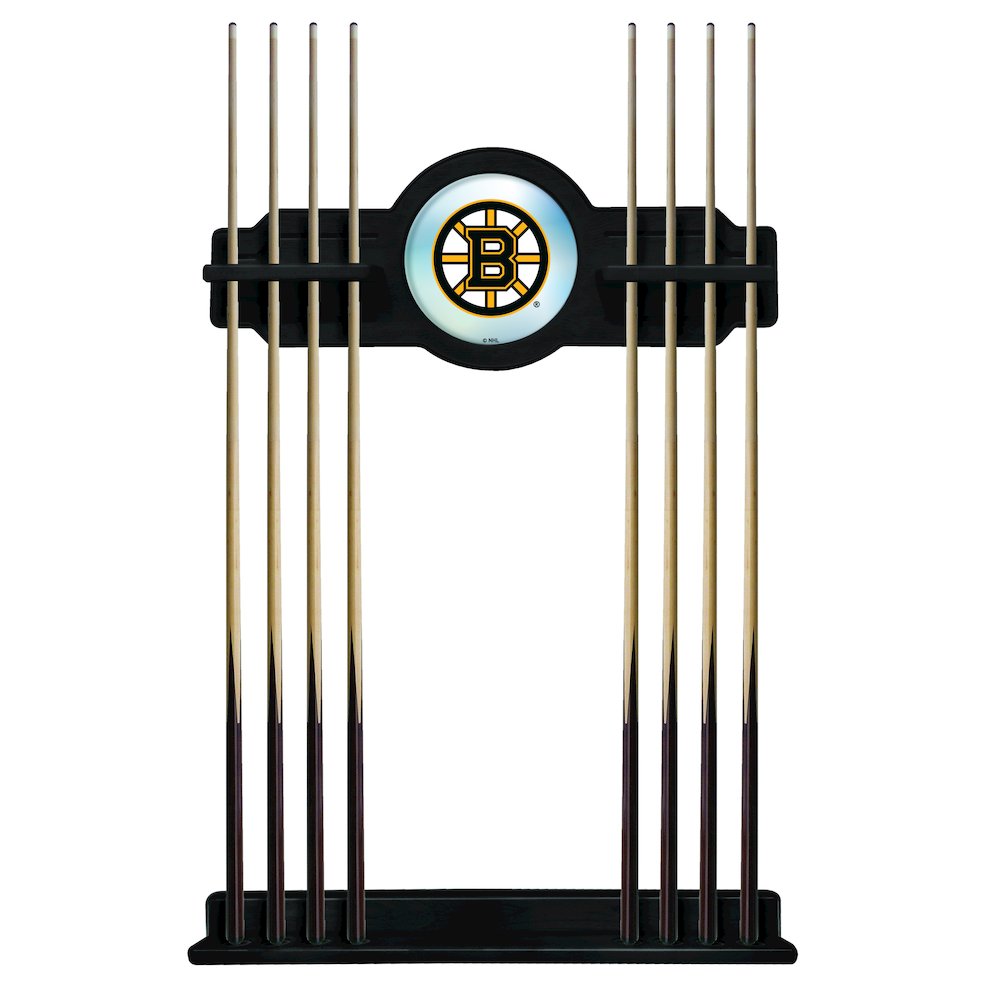 Boston Bruins Cue Rack in Black Finish