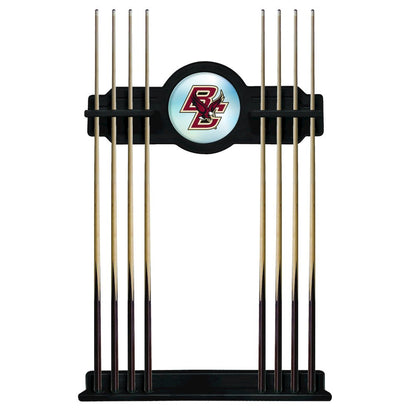 Boston College Cue Rack in Black Finish