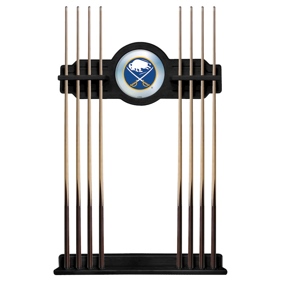 Buffalo Sabres Cue Rack in Black Finish