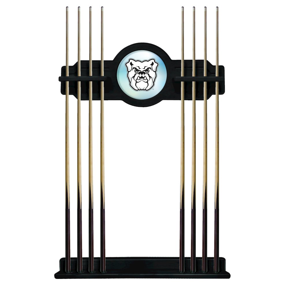 Butler University Cue Rack in Black Finish