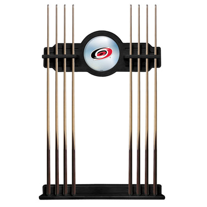 Carolina Hurricanes Cue Rack in Black Finish