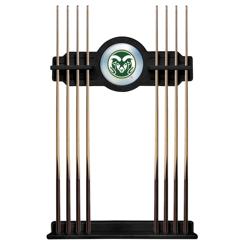 Colorado State Cue Rack in Black Finish