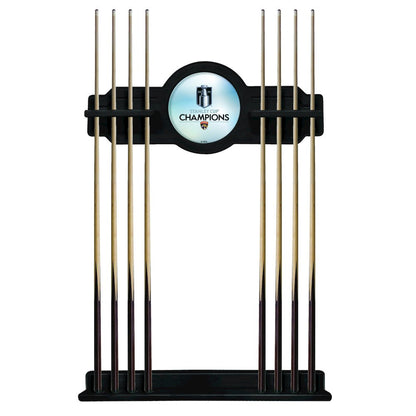 Florida Panthers - 2024 Stanley Cup Solid Wood Cue Rack