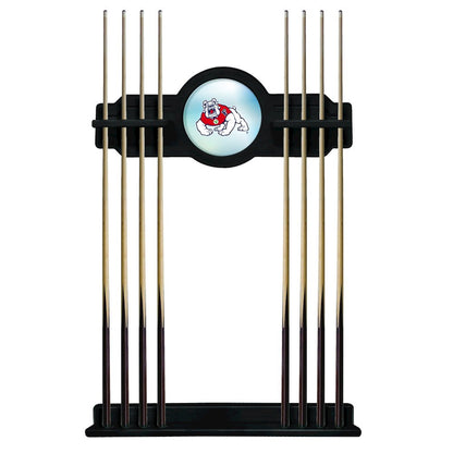 Fresno State Cue Rack in Black Finish