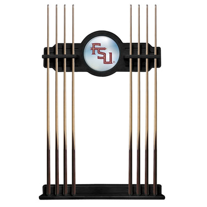 Florida State (Script) Cue Rack in Black Finish