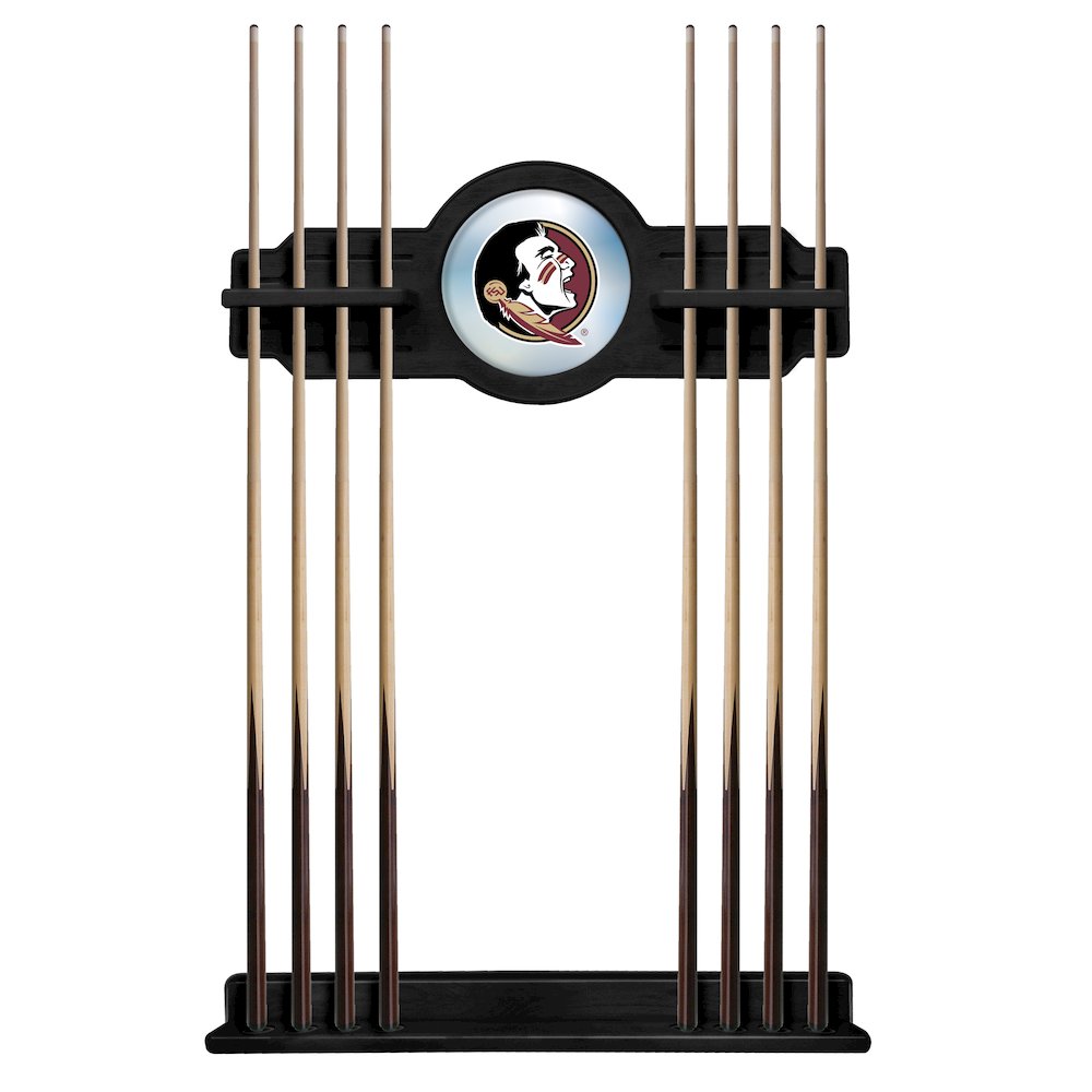 Florida State (Head) Cue Rack in Black Finish