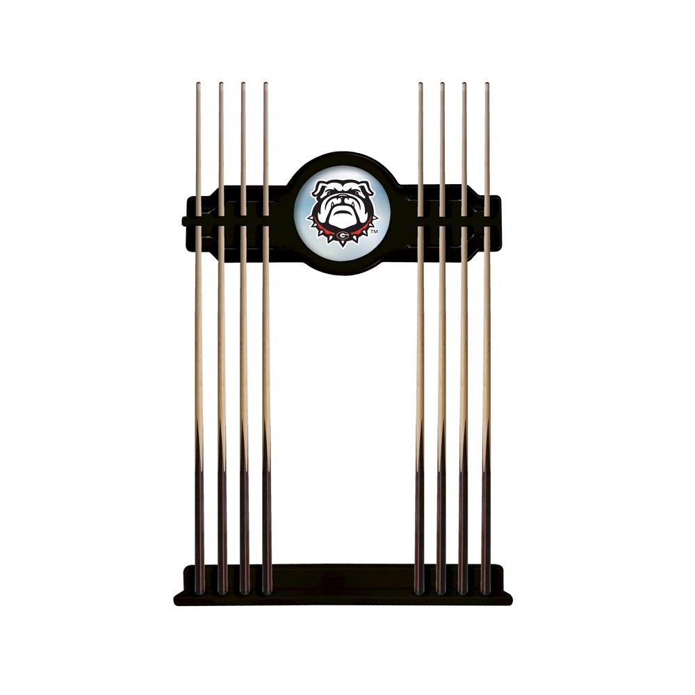 Georgia "Bulldog" Cue Rack in Black Finish