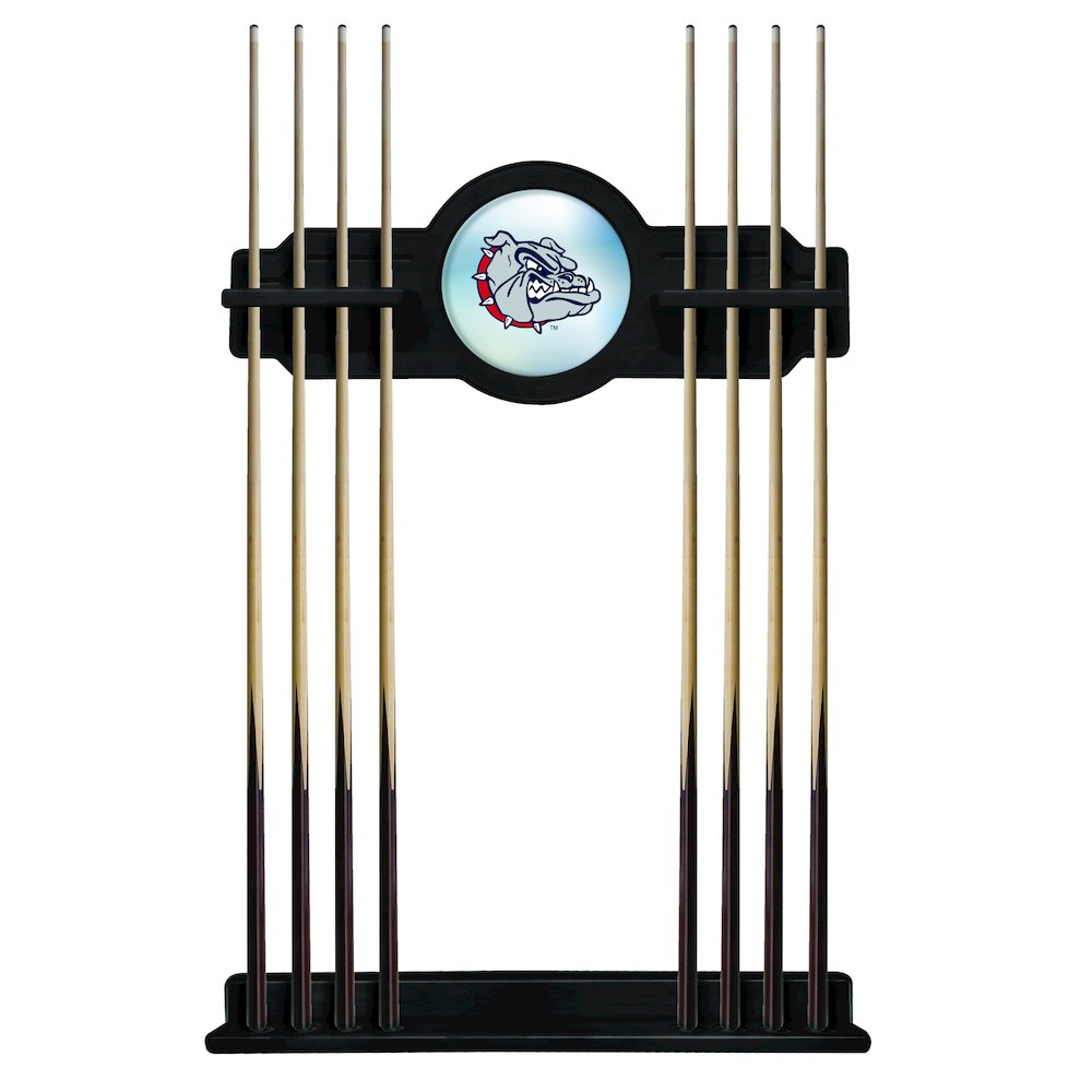 Gonzaga Cue Rack in Black Finish