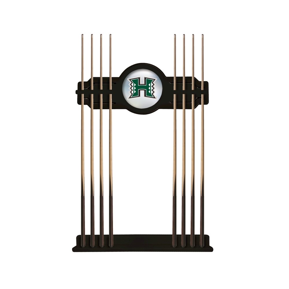Hawaii Cue Rack in Black Finish