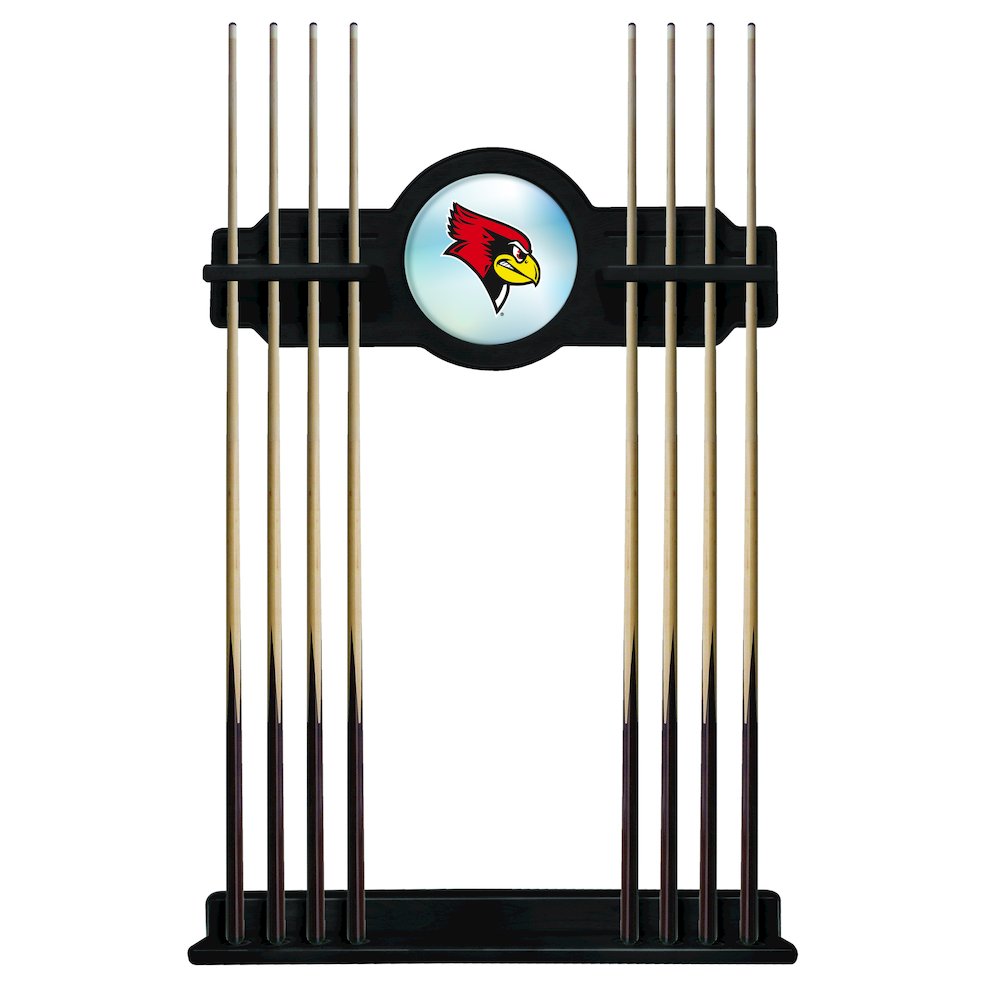Illinois State Cue Rack in Black Finish