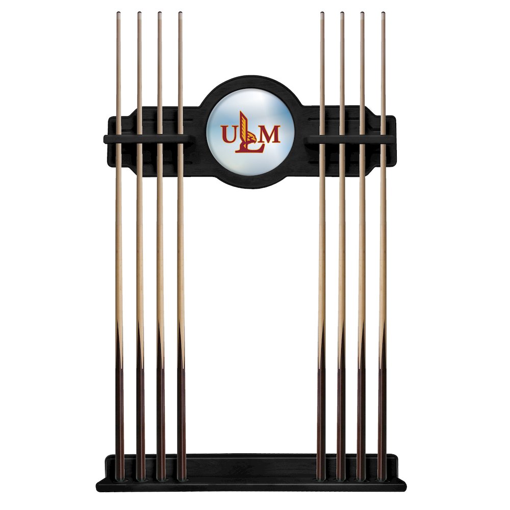 Louisiana-Monroe Cue Rack in Black Finish