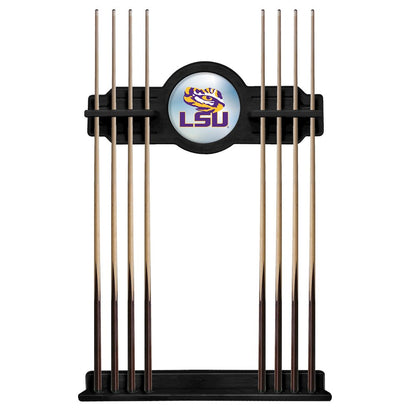 Louisiana State Cue Rack in Black Finish