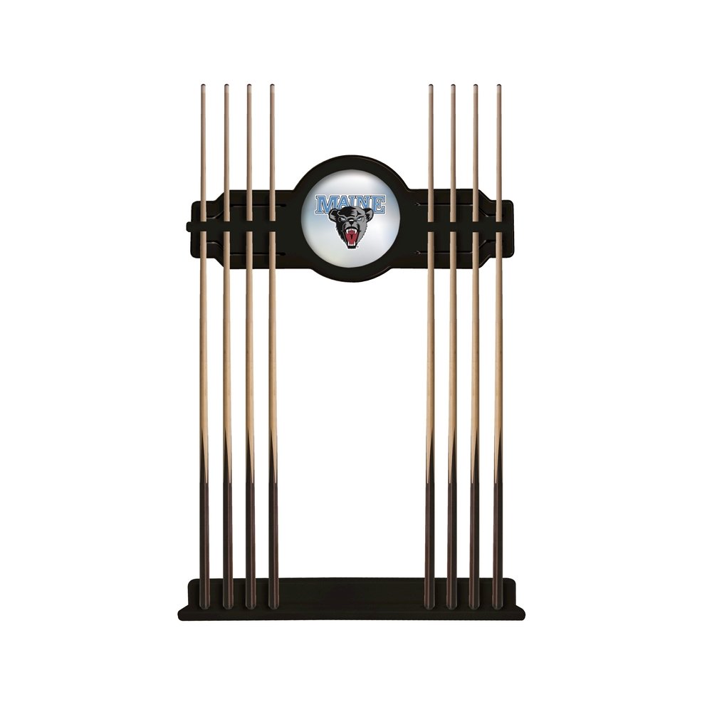 Maine Cue Rack in Black Finish