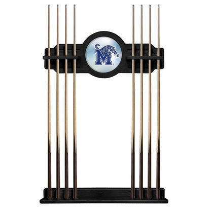 Memphis Cue Rack in Black Finish