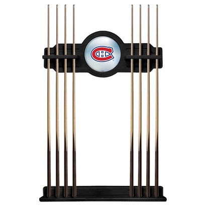 Montreal Canadiens Cue Rack in Black Finish