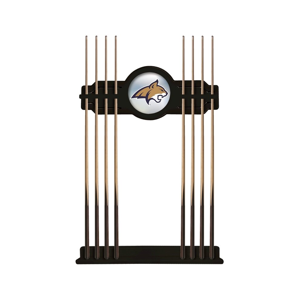 Montana State Cue Rack in Black Finish