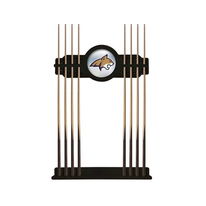 Montana State Cue Rack in Black Finish