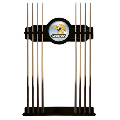 Missouri Western State Cue Rack in Black Finish