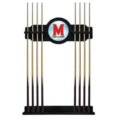 Maryland Cue Rack in Black Finish