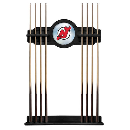 New Jersey Devils Cue Rack in Black Finish