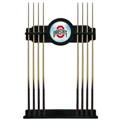 Ohio State Cue Rack in Black Finish