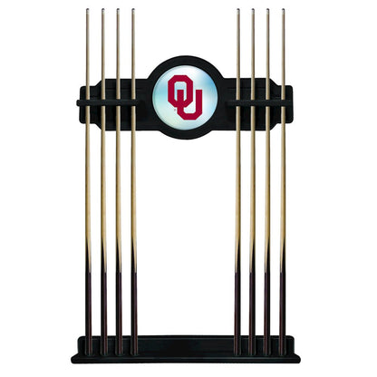 Oklahoma Cue Rack in Black Finish
