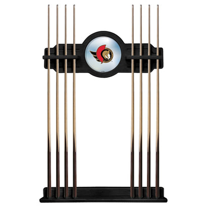 Ottawa Senators Cue Rack in Black Finish