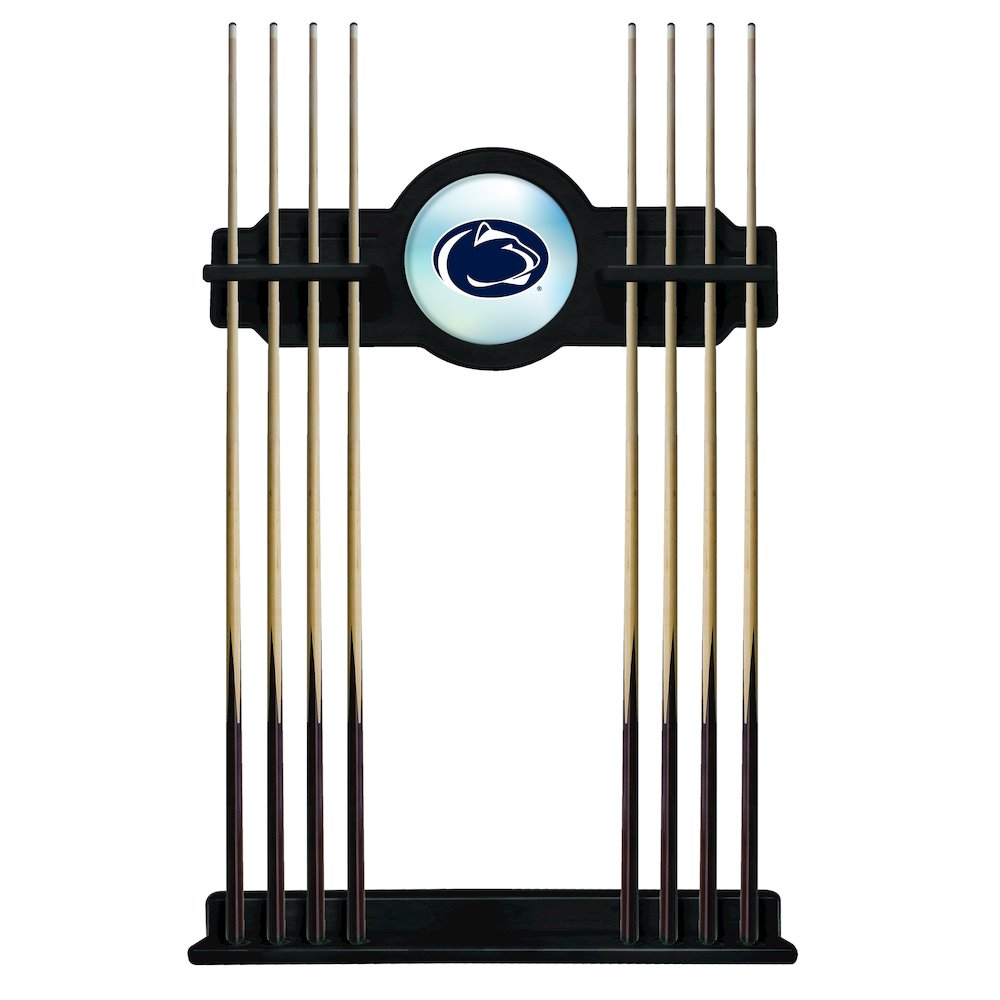 Penn State Cue Rack in Black Finish