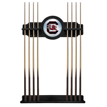 South Carolina Cue Rack in Black Finish