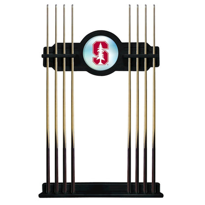 Stanford Cue Rack in Black Finish