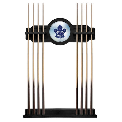 Toronto Maple Leafs Cue Rack in Black Finish