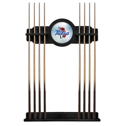 Tulsa Cue Rack in Black Finish