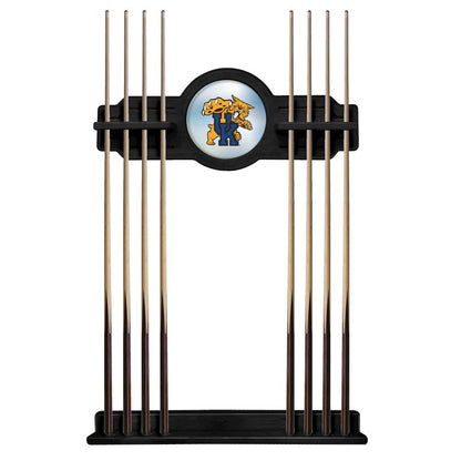 Kentucky "Wildcat" Cue Rack in Black Finish