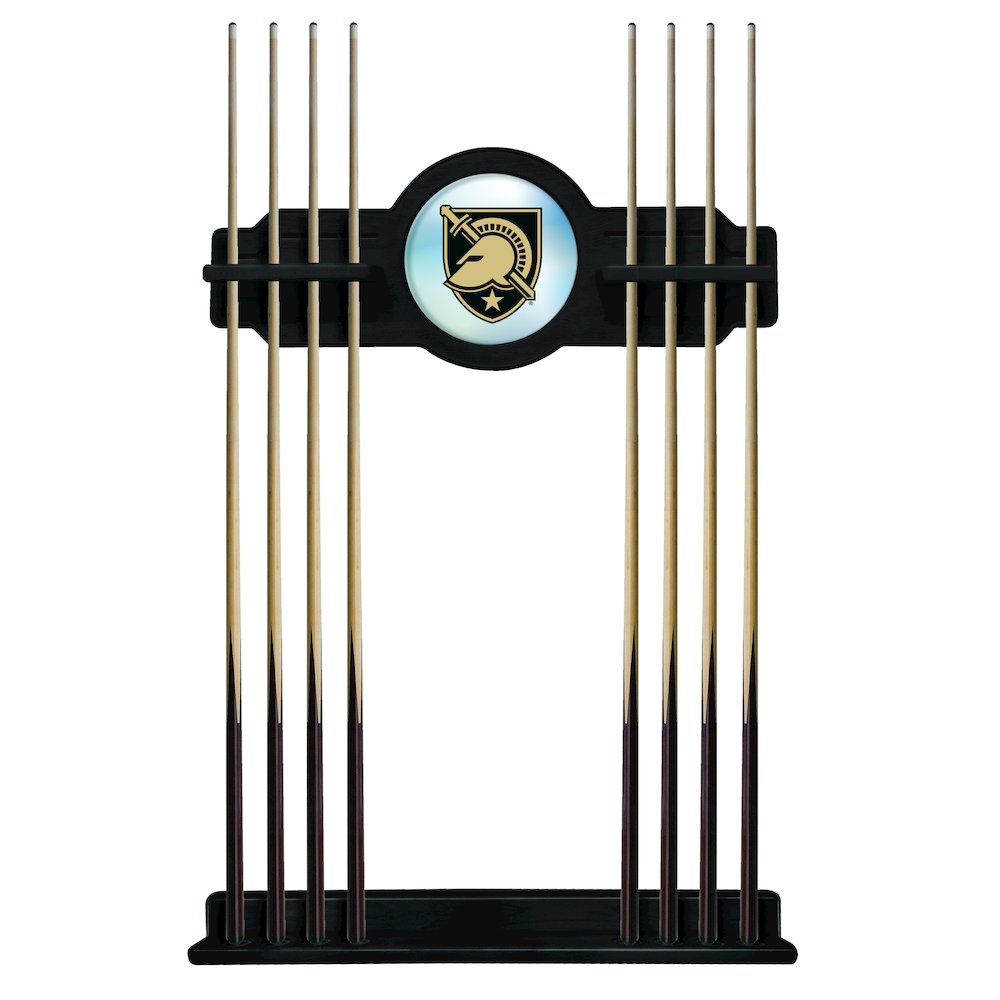 US Military Academy (ARMY) Cue Rack in Black Finish