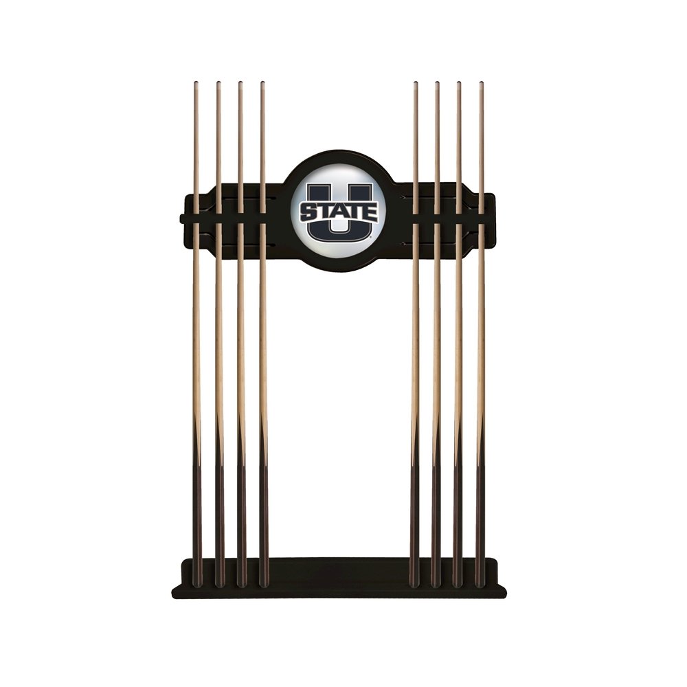 Utah State Cue Rack in Black Finish