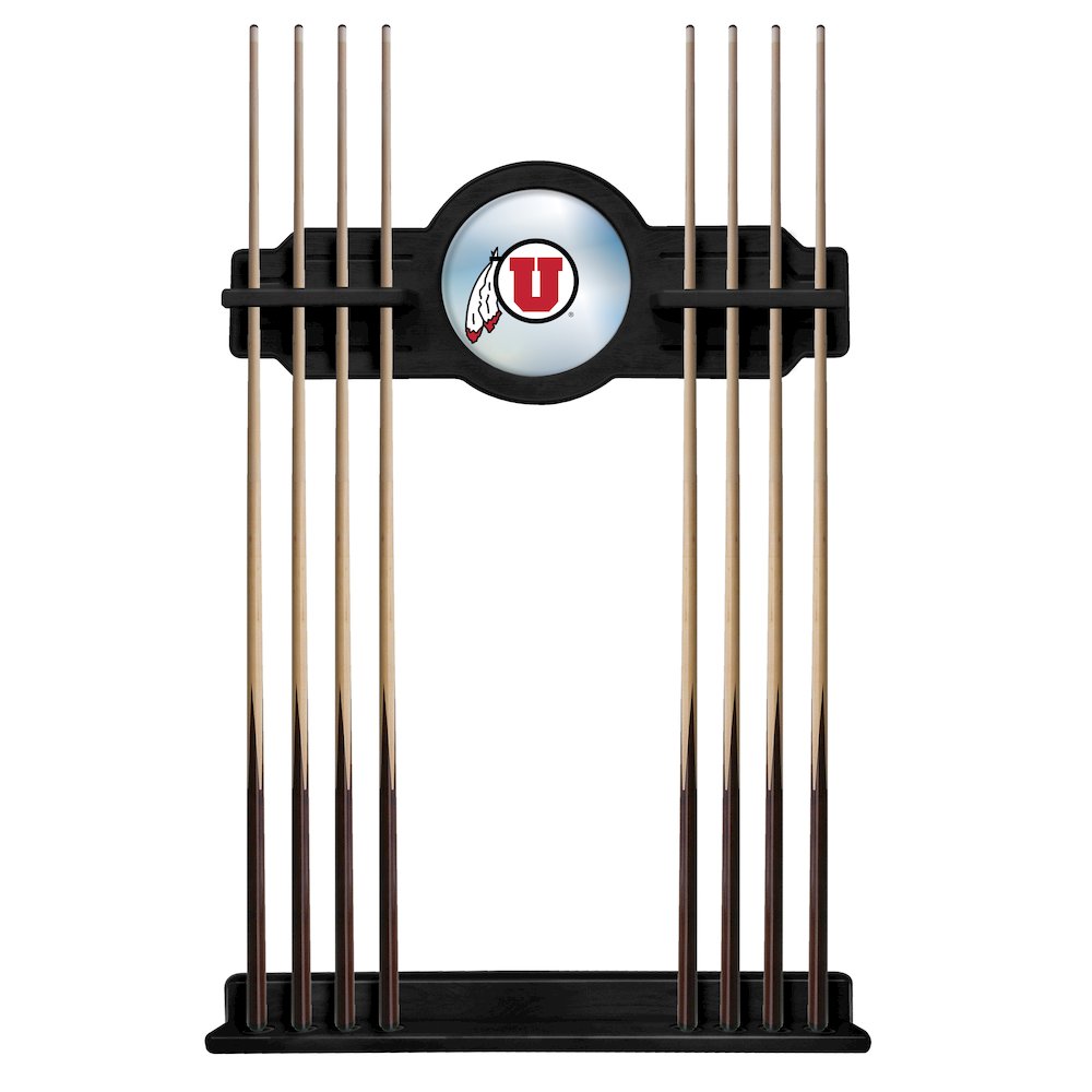 Utah Cue Rack in Black Finish