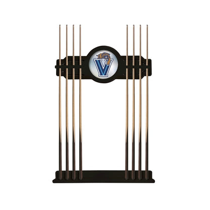 Villanova Cue Rack in Black Finish