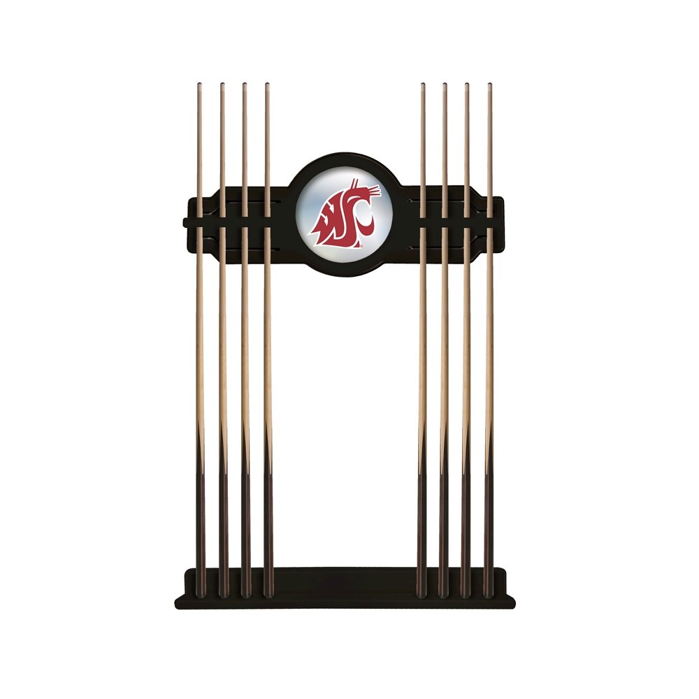 Washington State Cue Rack in Black Finish